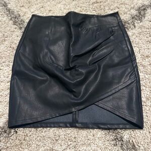 Vici Dolls Faux Leather Mini Skirt